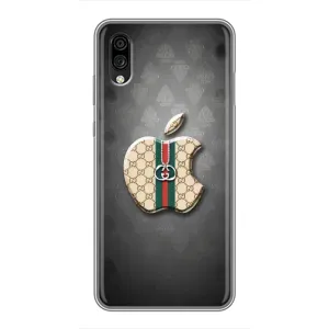 Чохли GUCCI для ЗТЕ Блейд А5 (2020) (AlphaPrint) (Apple gucci)