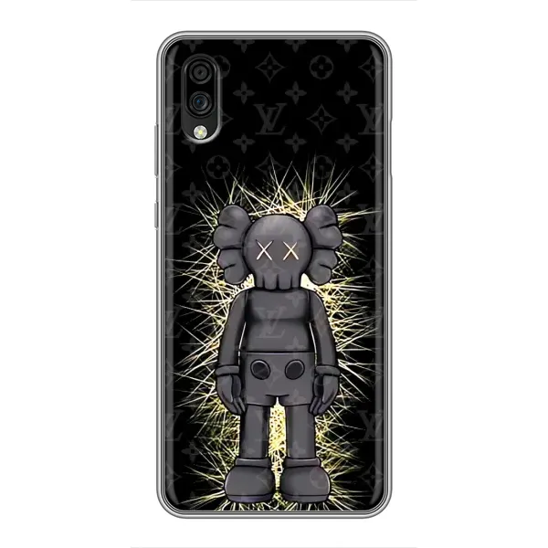 Чехол с принтом «Bearbrick LV» для ZTE Blade A5 (2020)