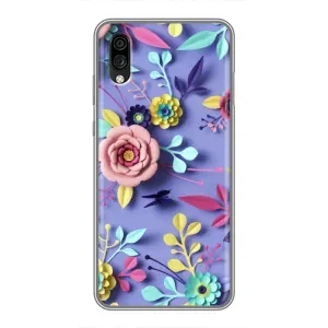 Чехлы с Цветами для ZTE Blade A5 (2020) (VPrint) (Цветочный дизайн)