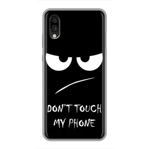 Чохол з принтом «Dont Touch» для ZTE Blade A5 (2020)