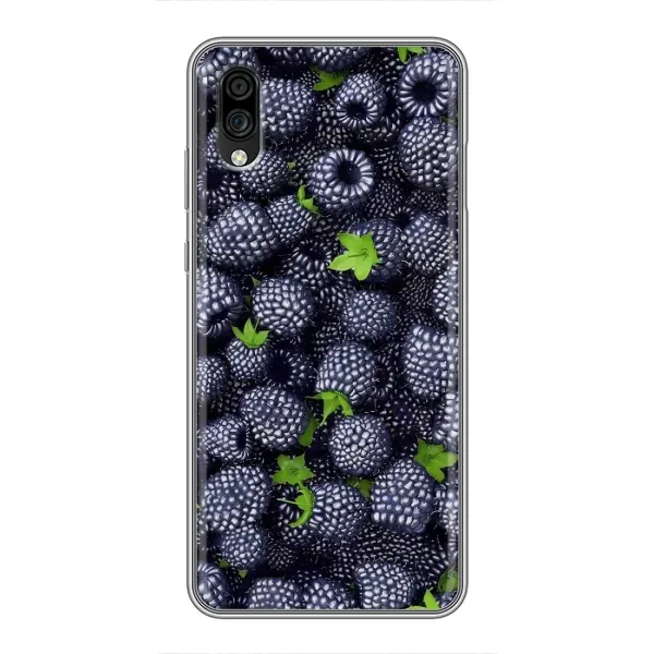 Чехол с принтом «Ежевика» для ZTE Blade A5 (2020)