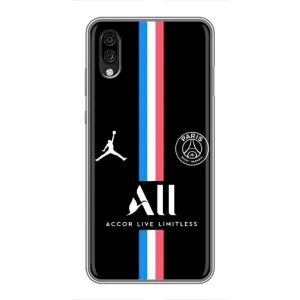 Чехлы PSG для ZTE Blade A5 (2020) (AlphaPrint) (футболка ПСЖ)
