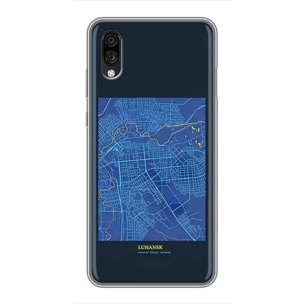Чехол с принтом «Гуганск» для ZTE Blade A5 (2020)