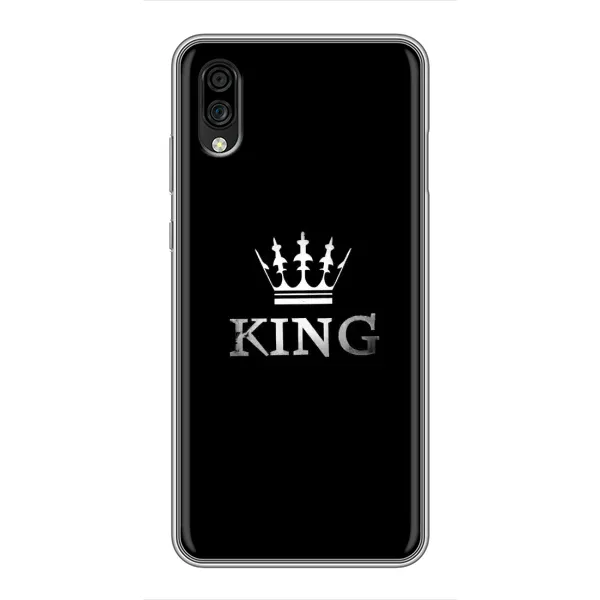 Чехол с принтом «KING» для ZTE Blade A5 (2020)