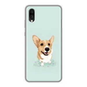 Чехлы с собаками для ZTE Blade A5 (2020) (VPrint) (Корги)