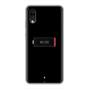 Чехлы для любимой на ЗТЕ Блейд А5 2020 (VPrint) (Love battery)