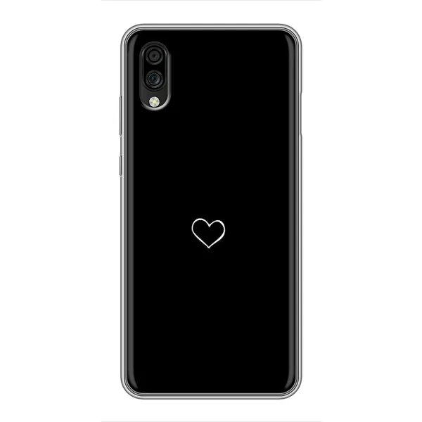 Чехол с принтом «Маленькое сердечко» для ZTE Blade A5 (2020)