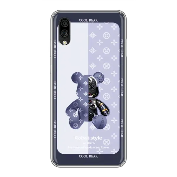 Чехол с принтом «Медвежонок LV» для ZTE Blade A5 (2020)