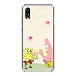 Чохол з принтом «Патрік і Боб» для ZTE Blade A5 (2020)