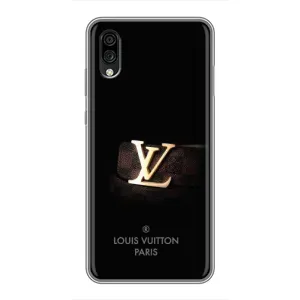 Чехлы Луи Витон для ZTE Blade A5 (2020) (AlphaPrint - LOUIS VUITTON) (ремешок LV)