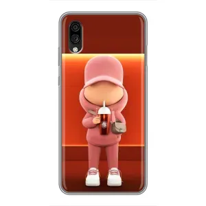 Крутые Чехлы Луи Виттон для ZTE Blade A5 (2020) (AlphaPrint) (С Кофе)