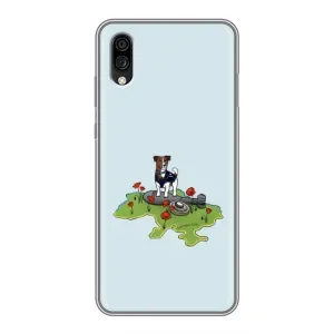 Чехлы с картинкой собаки Патрон для ZTE Blade A5 (2020) (AlphaPrint) (Сапер Пес)