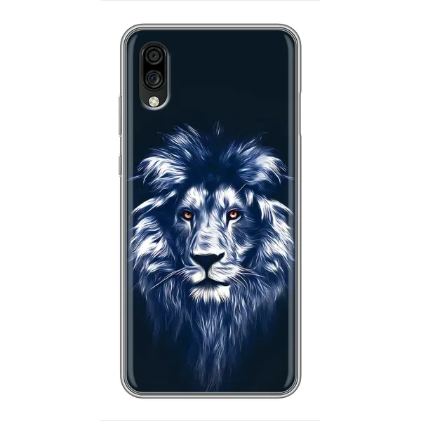 Чохол з принтом «Синій Лев» для ZTE Blade A5 (2020)