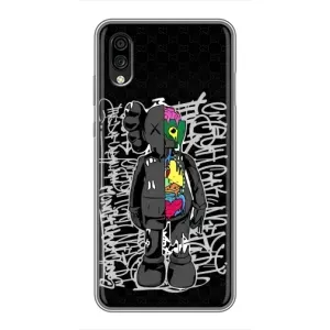 Чехлы для ZTE Blade A5 (2020) - Bearbrick Louis Vuitton (PREMIUMPrint) (Стиль Bearbrick)