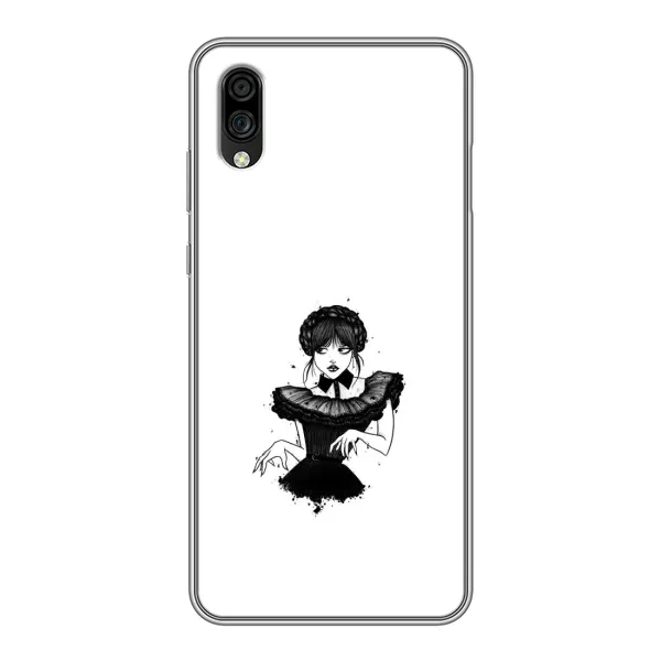 Чохол з принтом «танець Венздей» для ZTE Blade A5 (2020)