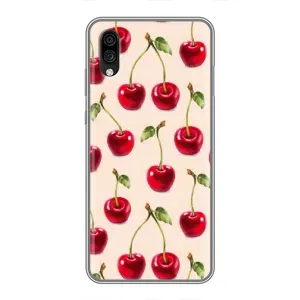 Чехлы с Фруктами для ZTE Blade A5 (2020) (VPrint) (Вишня)