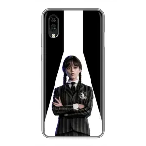 Чехлы Венсдей на ZTE Blade A5 (2020) Уэнсдей (AlphaPrint) (W-Wednesday)