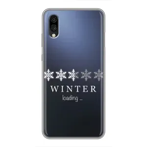 Зимні Чохли для ЗТЕ Блейд А5 (2020) - прозорий фон (Winter loading)