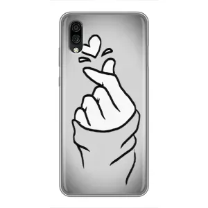 Чехол с принтом «Значок Love» для ZTE Blade A5 (2020)