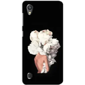 Чехлы (ART) Цветы на ZTE Blade A5 (VPrint) (Білі квіти)