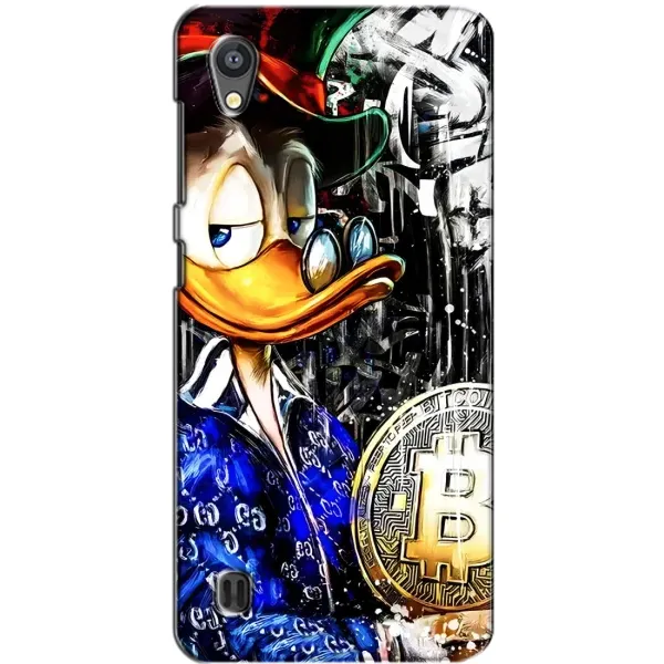 Чехол с принтом «Биткойн Скрудж» для ZTE Blade A5