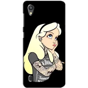Чохол з друком для ZTE Blade A5 - (Мода) (AlphaPrint) (Дівчина в тату)