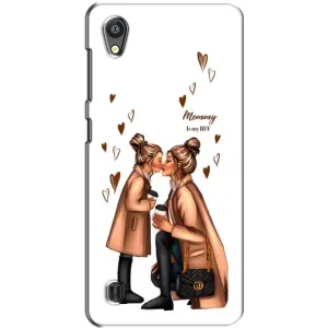 Чохол з друком для ZTE Blade A5 - (Мама з дитинкою) (AlphaPrint) (Донька і мама)