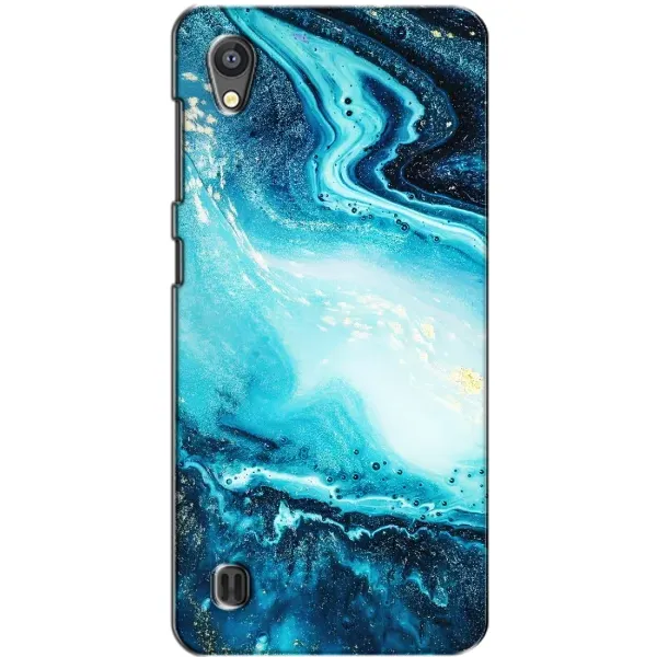 Чехол с принтом «Голубой мрамор» для ZTE Blade A5 Чехол с принтом «Голубой мрамор» для ZTE Blade A5