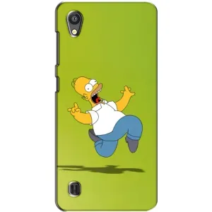 Чjхол з Сімпсонами для ZTE Blade A5 (VPrint) (Гомер Сімпсон)