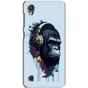 Чохол з Мавпами ZTE Blade A5 - (AlphaPrint) (Горила в навушниках)