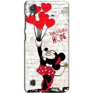 Чохол Disney Mouse ZTE Blade A5 (PREMIUMPrint) (Heart Minni)