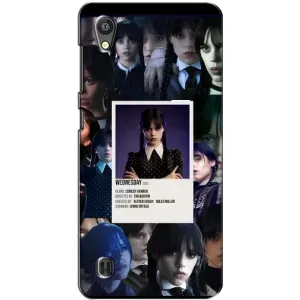 Чохли Венсдей на ZTE Blade A5 Уенсдей (AlphaPrint) (колаж Венздей)