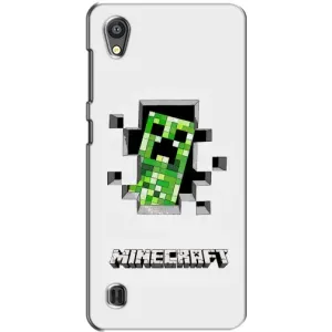 Чохол Майнкрафт на ZTE Blade A5 (AlphaPrint) Minecraft (кріпер Майнкрафт)