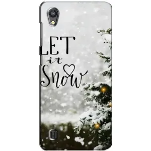 Новорічні, Святкові Чохли для ZTE Blade A5 - 2024 год (Let it snow)