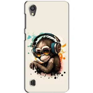 Чохол з Мавпами ZTE Blade A5 - (AlphaPrint) (Макака в навушниках)