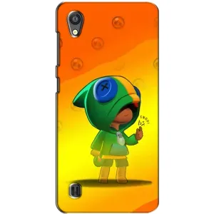 Чехол для ZTE Blade A5 Бравл Старс (VPrint) (Хлопчик Леон)