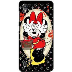 Чохол Disney Mouse ZTE Blade A5 (PREMIUMPrint) (Мінні peace)