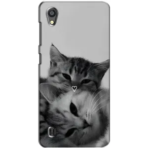 Чохол з принтом «Пара котів» для ZTE Blade A5