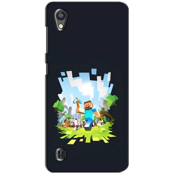 Чехол с принтом «персонажи Minecraft» для ZTE Blade A5