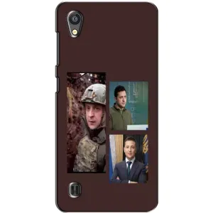 Чохол для ZTE Blade A5 (AlphaPrint - с принтом Зеленського) (Президент)