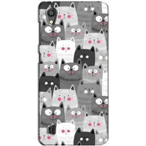 Чохли з Котиками для ZTE Blade A5 (VPrint) (Мальовані котики)