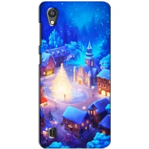 Різдвяні Чохли для ZTE Blade A5 (VPrint) (Різдвяне місто)