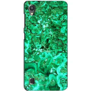 Мраморний чехол на ZTE Blade A5 (VPrint) (Салатовий Мрамор)