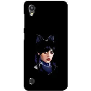 Чохли Венсдей на ZTE Blade A5 Уенсдей (AlphaPrint) (серйозна Венздей)