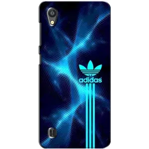 Чохли Адидас для ZTE Blade A5 (AlphaPrint) (Синій Адідас)