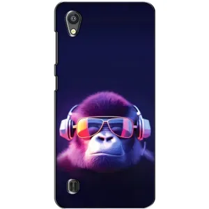 Чохол з Мавпами ZTE Blade A5 - (AlphaPrint) (Стильна мавпа)