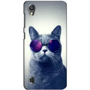 Чохол з принтом для ZTE Blade A5 (AlphaPrint) Модні коти (Стильний кіт)