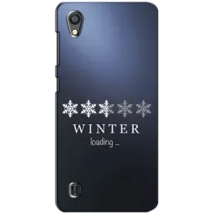 Зимні Чохли для ЗТЕ Блейд А5 - прозорий фон (Winter loading)