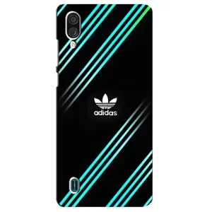 Чохли Адидас для ZTE Blade A51 Lite (AlphaPrint) (Адідас з полосами)