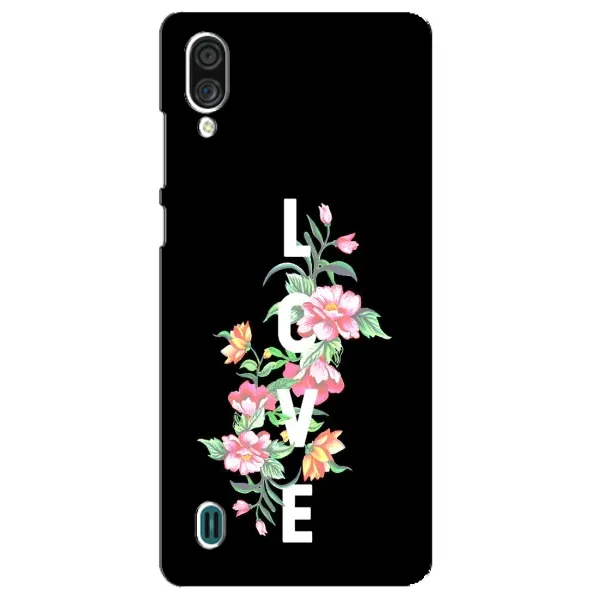 Чехол с принтом «Цветы LOVE» для ZTE Blade A51 Lite